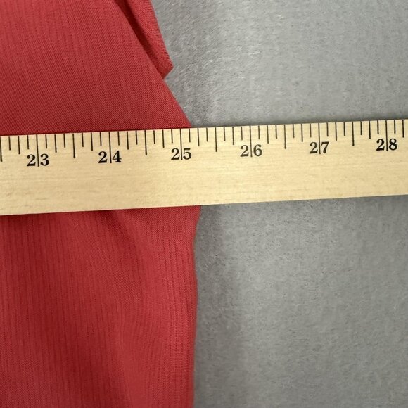 Hi-Tec Shirt Men's 2XL Red Short Sleeve Button Front Mesh Lined Chest Pockets - Picture 10 of 11